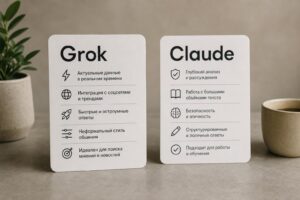 Сравнение Grok и Claude: что выбрать