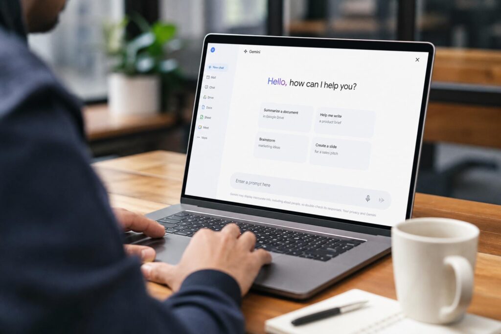 Gemini в Google Workspace: внедрение в рабочие сервисы