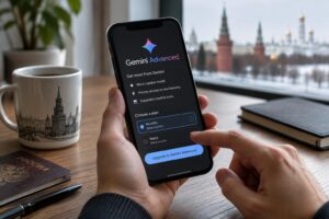 Оплата Gemini Advanced из России