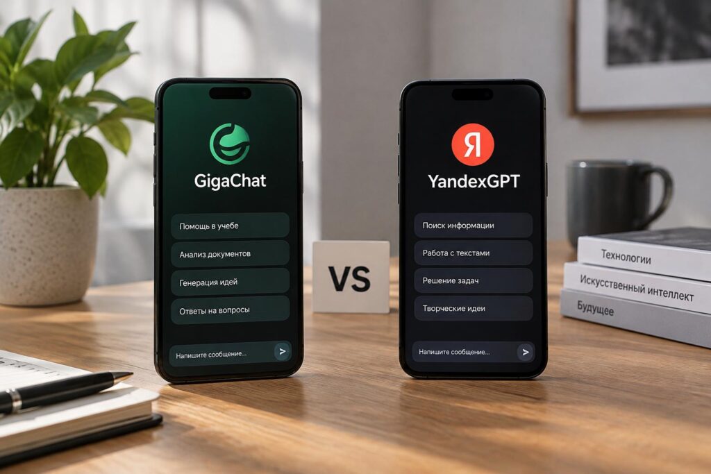 GigaChat vs. YandexGPT: what actually separates these two Russian AI models